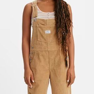 levi's corduroy overall's - XS